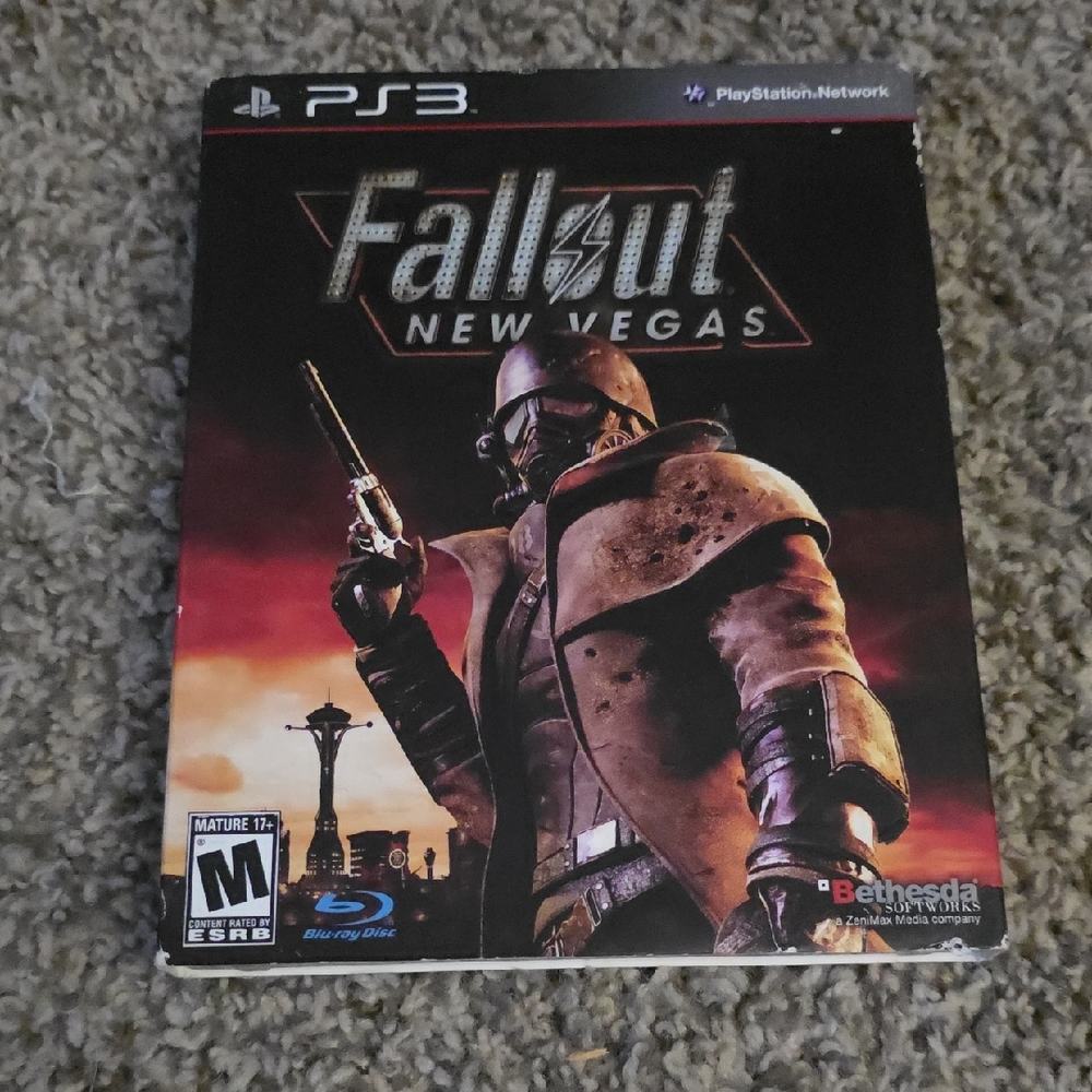 Bethesda Fallout: New Vegas for PS3 - Black and Red